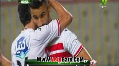 باسم مرسي يتقدم بالهدف الثاني للزمالك في مرمى الاتحاد