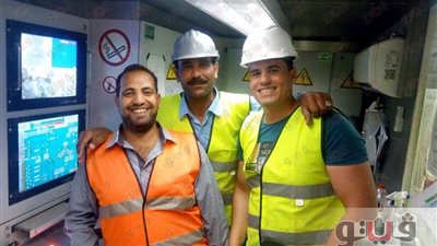 أول صور لـ«ماكينة الحفر العملاقة» تحت الأرض بأنفاق بورسعيد