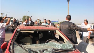 رفع 11 سيارة من ميادين المنوفية بعد تفجيرات شبرا الخيمة