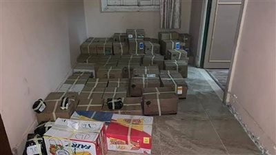 ضبط ٦ أطنان حلويات فاسدة داخل مصنع بالسنطة