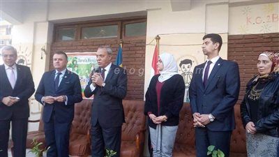 إطلاق مشروع الفصل الأخضر بمدارس القناطر