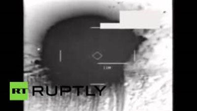 بالفيديو.. لحظة استهداف وتدمير «عربة» لـ «داعش» بالعراق