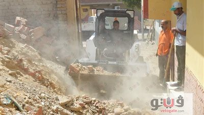 بالصور.. استكمال أعمال النظافة بالقصير