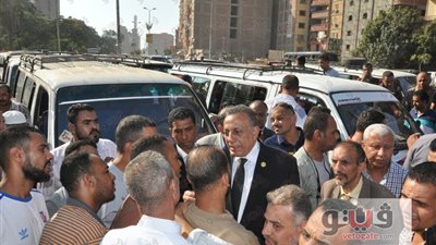 محافظ الجيزة لسائقي السرفيس: راعو ربنا والمخالف ملهوش حاجة عندي