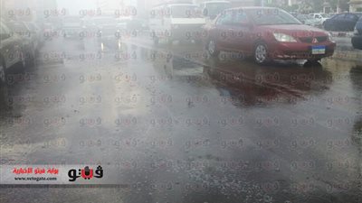 بالصور.. محافظة الدقهلية تغرق في الأمطار وسط غياب عمال النظافة