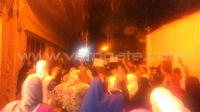 عناصر الإرهابية تقطع طريق الكورنيش بالإسكندرية