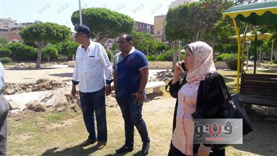 بدء إنشاء ميدان سعد زغلول في بورسعيد