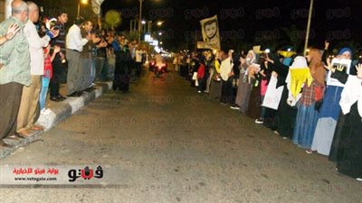 بالصور.. وقفة لأنصار 