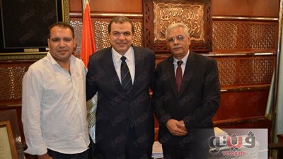 بالصور.. «سعفان» يؤكد لـ«السوطري» دعم الحركة النقابية السورية