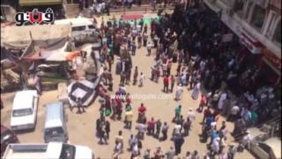 بالفيديو.. أهالي طوخ يشيعون جنازة الشهيد خالد المغربي بالزغاريد