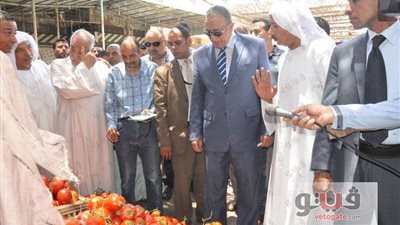 محافظ الجيزة يتفقد سوق الجملة بـ6 أكتوبر لمتابعة الأسعار