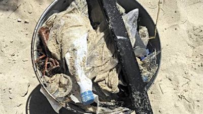 مصيف المصريين «شكل تانى».. سيدة تقضى الإجازة في جمع القمامة من شواطئ الساحل الشمالى.. شاب يستعرض مهاراته في التعامل مع الأسود.. وطلاء أسوار الحدائق «الأبرز»