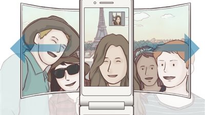 سامسونج تواصل محاولات إنتاج هاتف قابل للطي بشاشة منحنية