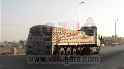 3990 شاحنة مواد بناء قطرية تصل غزة عبر معبر رفح البرى