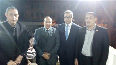 وزير الآثار يتفقد المتحف اليوناني الروماني بالإسكندرية