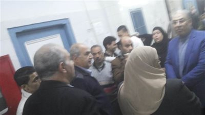 أول صور لمصابي حادث قطار ميت غمر داخل المستشفى | صور