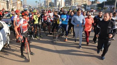 محافظ الدقهلية يشارك في أول ماراثون 