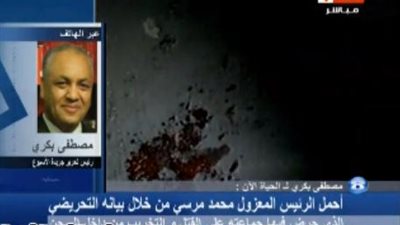 بالفيديو.. مصطفى بكري: مرسي حرض على اغتيال ضابط الأمن الوطني