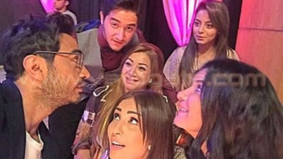 تامر حسني يظهر في كواليس فيلمه الجديد