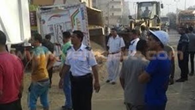 بالصور.. شلل مروري بطريق «مصر - إسكندرية» الزراعي