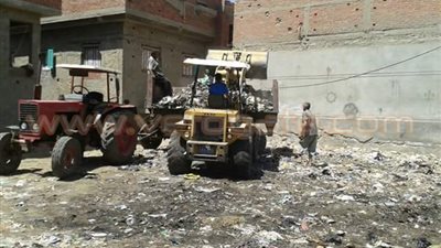 تنفيذ حملات النظافة بقرى مركز فارسكور