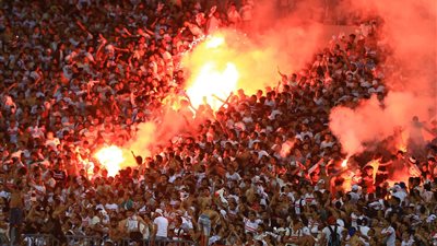 القبض على عدد كبير من مشجعي الزمالك ببرج العرب