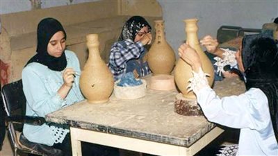 معرض دائم لمنتجات الوادى الجديد الحرفية والبيئية بالفسطاط