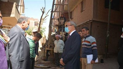 جولة لمحافظ القليوبية في مزلقانات قليوب