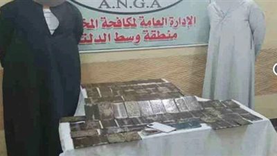 ضبط 104 طربة حشيش بالمنوفية والغربية