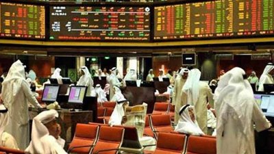 أداء البورصات الخليجية خلال التعاملات اليوم