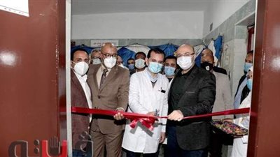 افتتاح وحدة العناية المركزة بمستشفى الصدر في بني سويف | صور