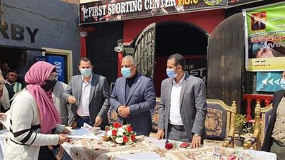 افتتاح معرض المشغولات اليدوية لأعضاء أندية الفتاة والمرأة بالقليوبية