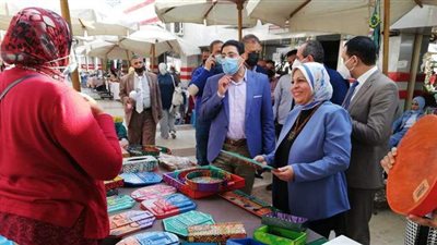 وزارة الرياضة تفتتح معرضاً للمنتجات الحرفية واليدوية بنادي الزمالك | صور