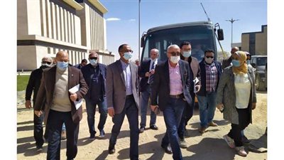 مسئولو الإسكان يتفقدون أعمال تنفيذ مشروعات المرافق بالعاصمة الإدارية الجديدة