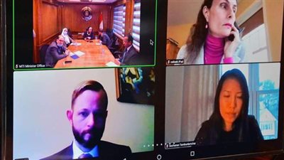 جامع تستعرض مع وفد بعثة صندوق النقد جهود الدولة لزيادة الصادرات ومساندة القطاعات الإنتاجية وإنشاء المجمعات الصناعية