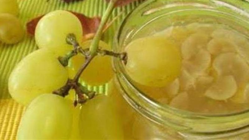 مربى العنب بالتفاح