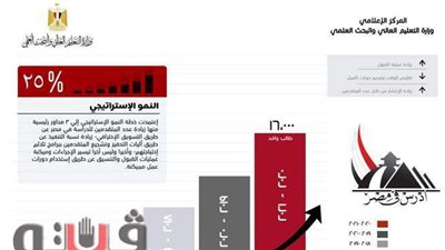 التعليم العالي: زيادة عدد الطلاب الوافدين بنسبة 25%