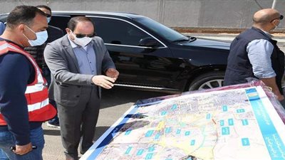محور شنزو آبي.. السيسي يكلف بتوفير الخدمات للمركبات ومرتادي الطرق الجديدة