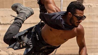 محمد رمضان ينشر صورا من كواليس إعلان 