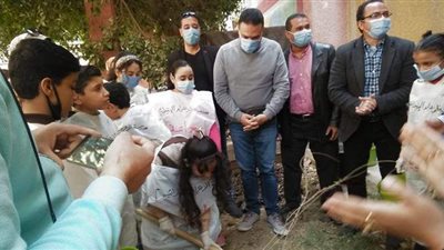 تنظيم حملات نظافة وتشجير بحي شرق أسيوط |صور