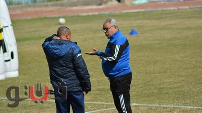 مران صباحي للمحلة قبل السفر للقاهرة لدخول معسكر مغلق استعدادا لسموحة