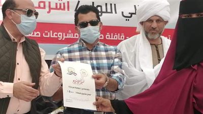 محافظ أسوان يدشن قافلة 