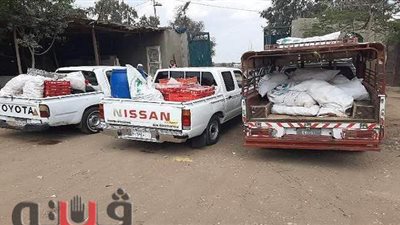 حماية المستهلك يضبط دواجن ولحوم فاسدة بالشرقية | صور