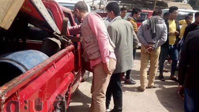 تحرير 125 محضر إشغال وإزالة ومصادرة 11 شيشة ببلبيس