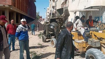 حملة مكبرة على المباني المخالفة في مرسى مطروح | صور