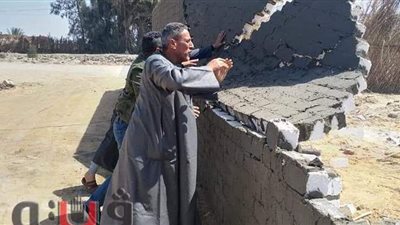 حملات موسعة لإزالة التعديات على أراضي القنطرة غرب الإسماعيلية | صور