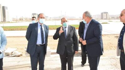 وزير التنمية المحلية يتفقد مبنى الوزارة في العاصمة الإدارية الجديدة | صور