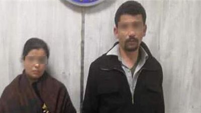 سيدة الطالبية تمثل طريقة قتل زوجها وصديقتها | صور