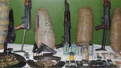 حبس 17 عنصرا إجراميا 4 أيام بتهمة حيازة أسلحة ومخدرات