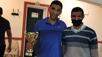 محمد عبد الخالق يحصد ذهبية الإسكواش